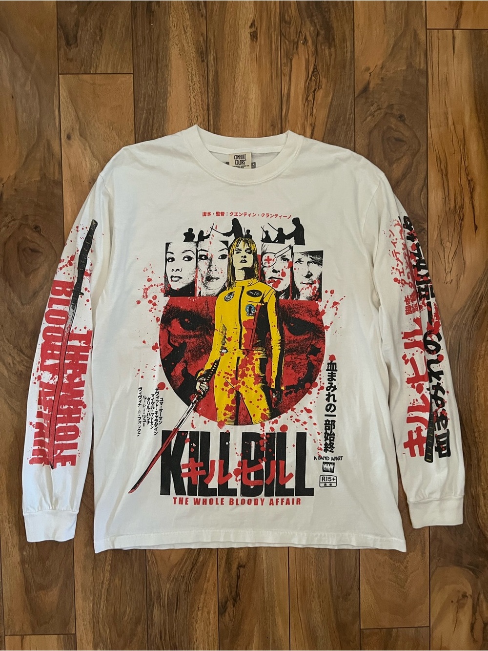 Rucking Fotten KILL BILL: THE WHOLE BLOODY AFFAIR Long Sleeve Shirt